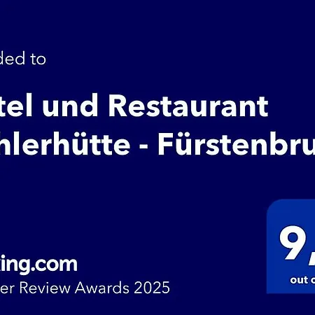Und Restaurant Koehlerhuette - Fuerstenbrunn Hotel 3*