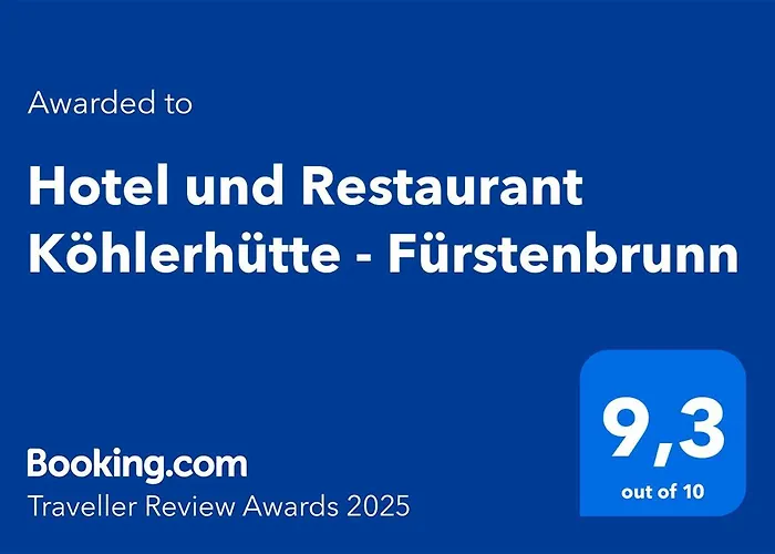 Hotel Und Restaurant Koehlerhuette - Fuerstenbrunn Beierfeld